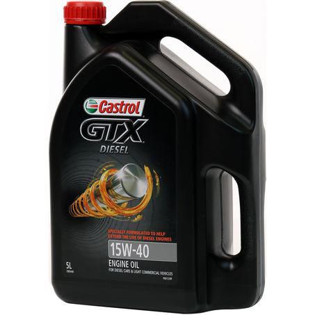CASTROL GTX DIESEL 15W-40 ENGINE OIL 5L 3383440