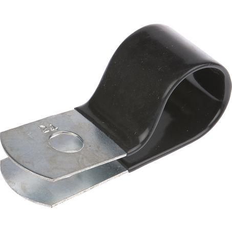OEX P Clip 24mm PVC Coated Steel 25Pce