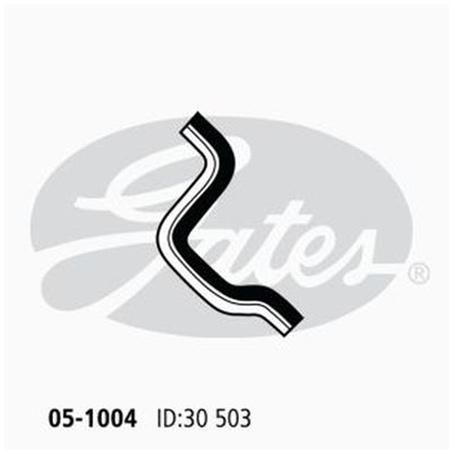 Gates Radiator Hose Upper 05-1004