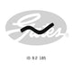Gates Moulded Heater Hose 02-0480