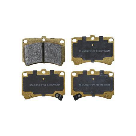 RDA Brakes Extreme Heavy Duty Brake Pad Set RDX1158SM