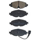 RDA BRAKES RDA GP Max General Purpose Low Metallic Brake Pad Set RDB2267
