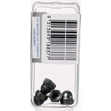 CHAMPION AUTO PARTS Champion Dome Nut Pack 6mm DN6