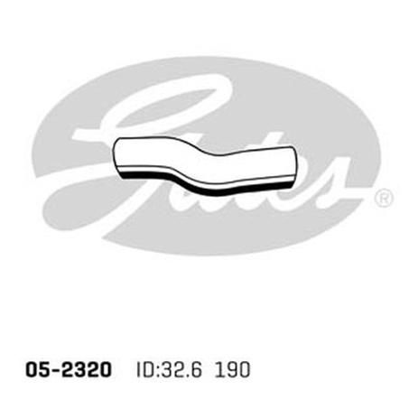 Gates Radiator Hose Upper 05-2320