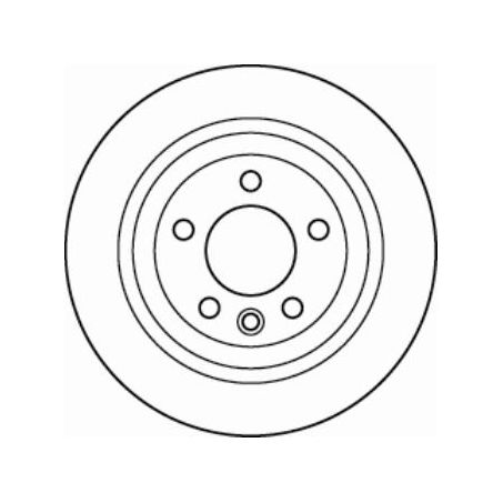 TRW Disc Brake Rotor 314mm x 18 Min