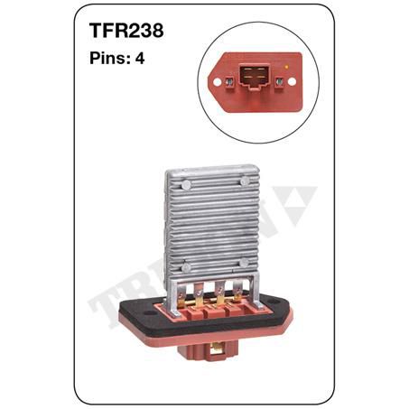 Tridon Heater Fan Resistor TFR238