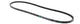 GATES V DRIVE BELT 13MM TOP WIDTH X 1180MM 13A1180