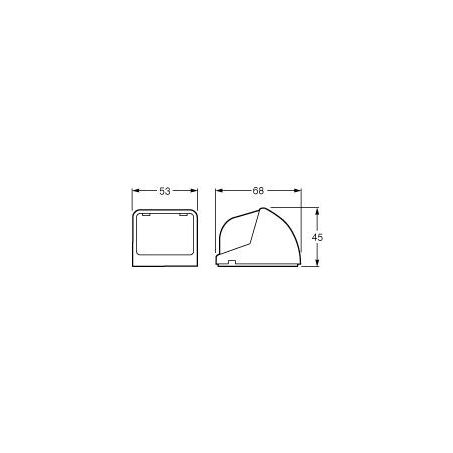 HELLA Front Marker Light Clear Incandescent