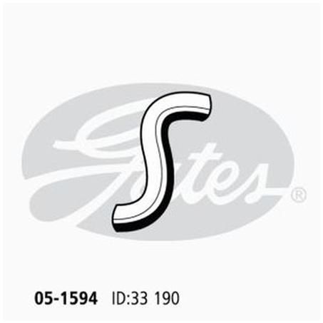 Gates Radiator Hose Upper 05-1594