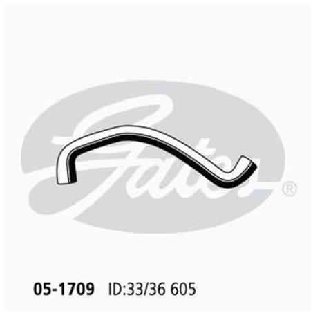 Gates Radiator Hose Lower 05-1709