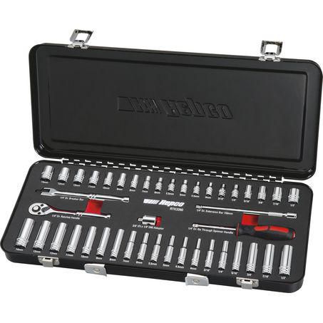 Repco 43 Piece Socket Set - 1/4 inch Drive RTK3260