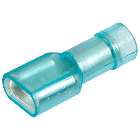 Narva Crimp Terminal Female Blade Blue Terminal Entry 6.3mm Poly Carbonate 1