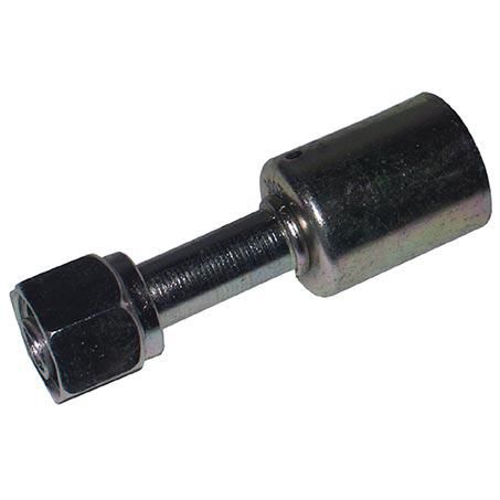 Atco Steel Fitting # 8 FOR - Beadlock Step Up #10 Straight SBX1306