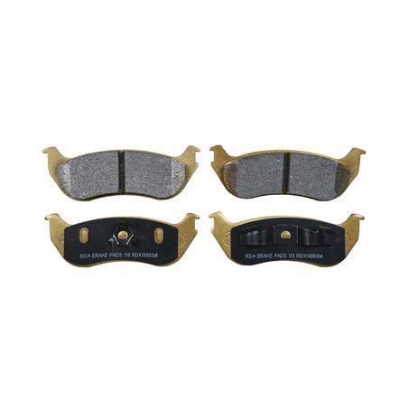 RDA Brakes Extreme Heavy Duty Brake Pad Set RDX1986SM