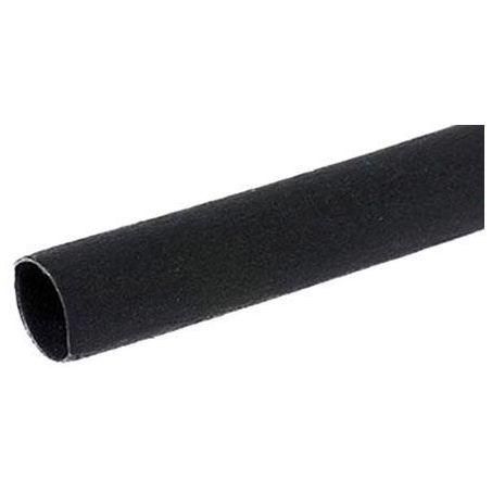 OEX 12mm Dual Wall Heat Shrink Polyolefin with Adhesive Tubing Black 1.2M