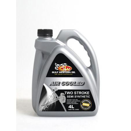 Gulf Western Two Stroke Air Cooled Premix Engine Oil - 4L 30483