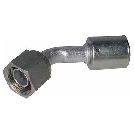 Atco Aluminium Fitting # 12 FOR - Beadlock #12 45° BLX1314