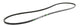 GATES V DRIVE BELT 13MM TOP WIDTH X 1575MM 13A1575