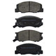 RDA GP MAX LOW METALLIC BRAKE PAD SET TOYOTA RDB1372