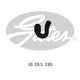 Gates Moulded Heater Hose 02-1243