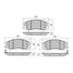 RDA PHANTOM CERAMIC BRAKE PAD SET HYUNDAI SSANGYONG RDC1745