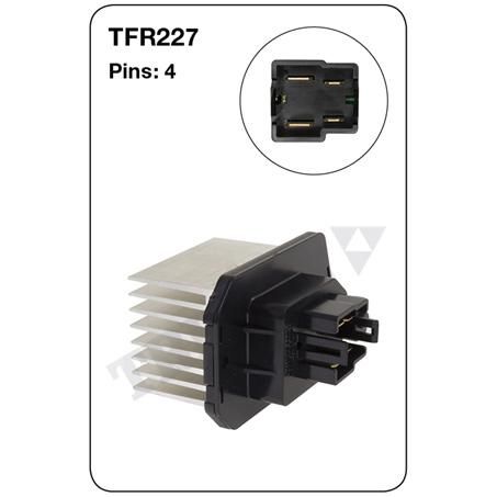 Tridon Heater Fan Resistor TFR227
