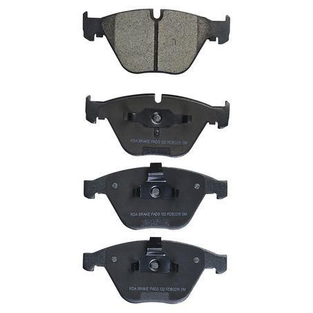 RDA GP MAX LOW METALLIC BRAKE PAD SET BMW RDB2218