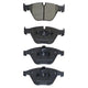RDA GP MAX LOW METALLIC BRAKE PAD SET BMW RDB2218