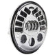 JW SPEAKER LED Head Light 12V High Low Park 8790A Chrome Adaptive 0551331