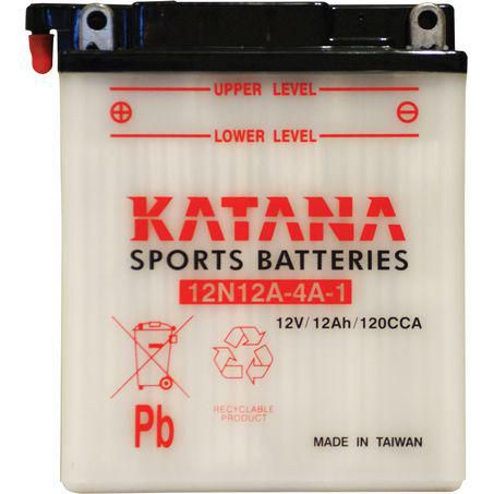 Katana Motorcycle Battery - Conventional 12N12A-4A-1