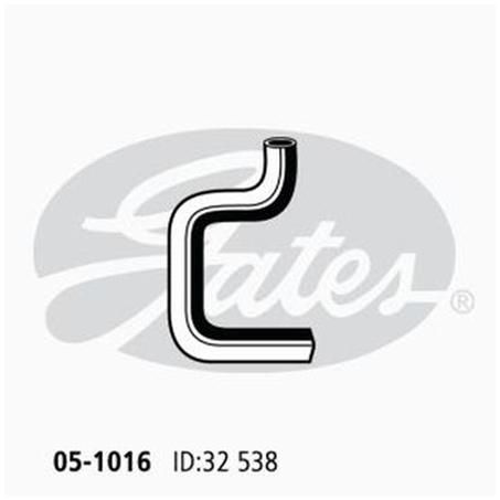 Gates Radiator Hose Upper 05-1016
