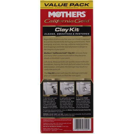 Mothers California Gold Clay Bar System 657240