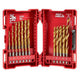 Milwaukee SHOCKWAVE Red Helix Titanium 19 Pce Kit 48894860
