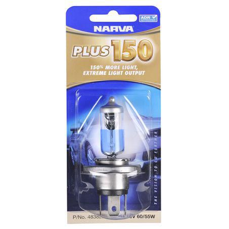 Narva H4 12V P43T PLUS150 SINGLE