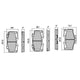 RDA PHANTOM CERAMIC BRAKE PAD SET TOYOTA HILUX LANDCRUISER RDC1323