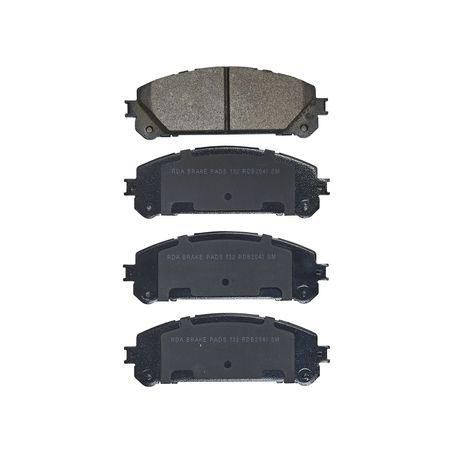 RDA GP MAX LOW METALLIC BRAKE PAD SET CITROEN HONDA LEXUS TOYOTA RDB2041