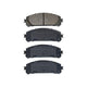 RDA GP MAX LOW METALLIC BRAKE PAD SET CITROEN HONDA LEXUS TOYOTA RDB2041