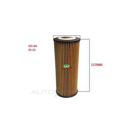 SAS AUTO PARTS OIL FILTER OFR2632P