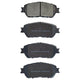 RDA GP MAX LOW METALLIC BRAKE PAD SET ISUZU NISSAN TOYOTA RDB1519