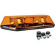 Narva Mini Bar Halogen Dual Rotator Amber 24V Permanent Mount 85050A-24V