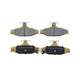 RDA Brakes Extreme Heavy Duty Brake Pad Set RDX2158SM