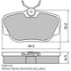 RDA PHANTOM CERAMIC BRAKE PAD SET BMW LAND ROVER RDC1130