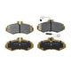 RDA Brakes Extreme Heavy Duty Brake Pad Set RDX1963SM