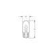 Hella 12V W5W Wedge Globe 5W W125LL