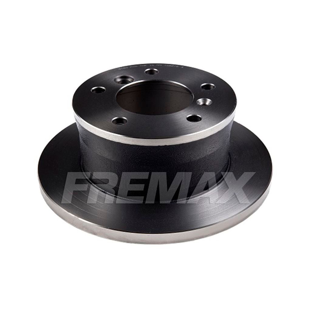 FREMAX BRAKE ROTOR SOLID EACH REAR BD-0183