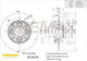 FREMAX BRAKE ROTOR SOLID EACH REAR BD-4034