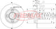 FREMAX BRAKE ROTOR SOLID EACH REAR BD-4745