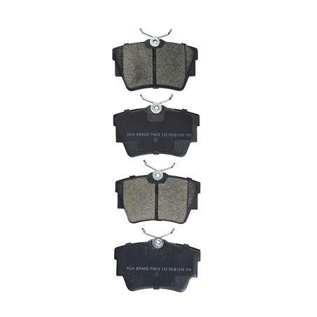 RDA BRAKES RDA GP Max General Purpose Low Metallic Brake Pad Set RDB1389