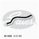Gates Radiator Hose Upper 05-1826