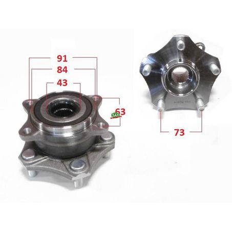 Wheel Bearing Kit - Front - WH606